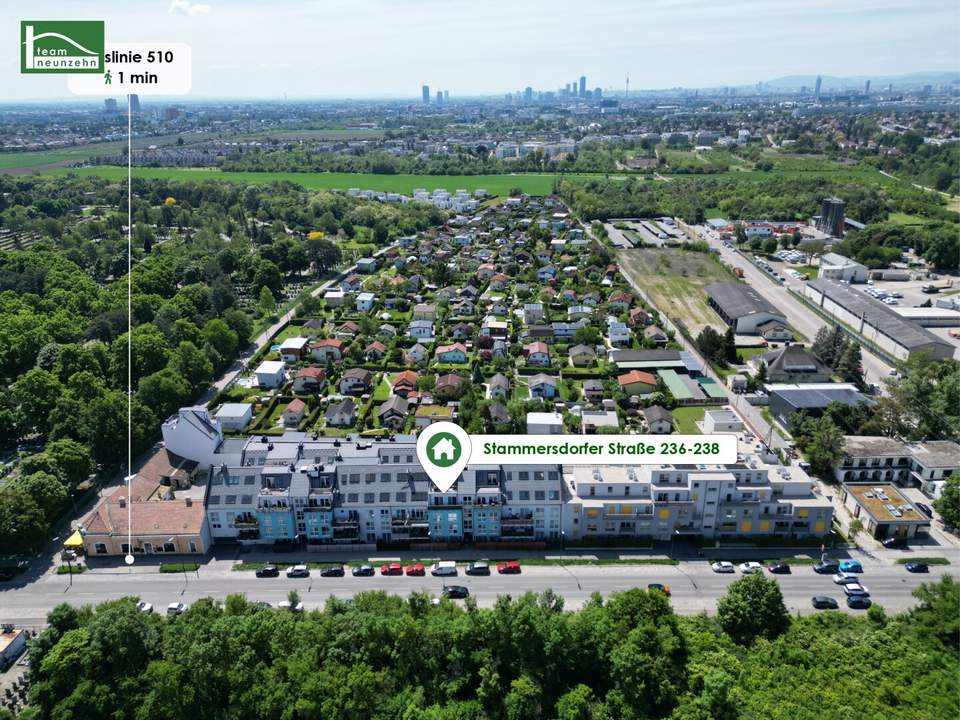 Moderne Wohnqualität nahe dem Marchfeldkanal