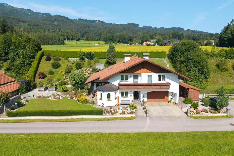 Haus mit HERZ, toller Garten, große Terrasse, herrlicher Ausblick!, Haus-kauf, 590.000,€, 4644 Gmunden