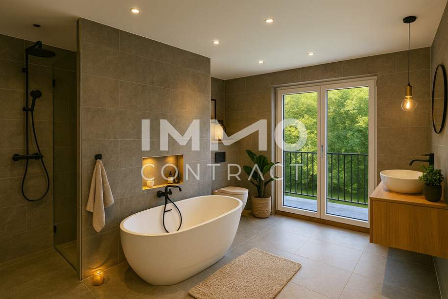 Elegante Doppelhaushälfte mit luxuriöser Ausstattung in attraktiver Lage, Haus-kauf, 1.250.000,€, 2380 Mödling