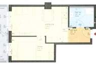 Attraktive 2 Zimmer Whg im MARINA TOWER ! Direkte U2 Anbindung und Fernblick ! Verfügbar ab 1. August !