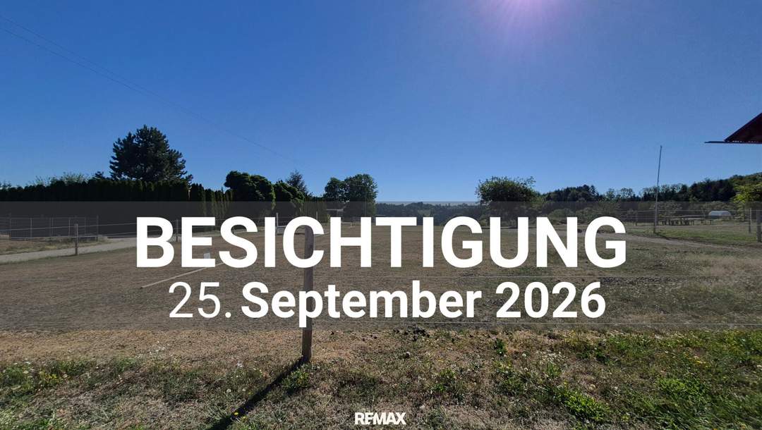 Sonniger &amp; ebener Baugrund in Mettmach ohne Bauzwang
