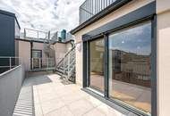 ++FonteFlats++ Außergewöhnlicher 4-Zimmer Dachgeschoss-ERSTBEZUG mit großartiger Dachterrasse