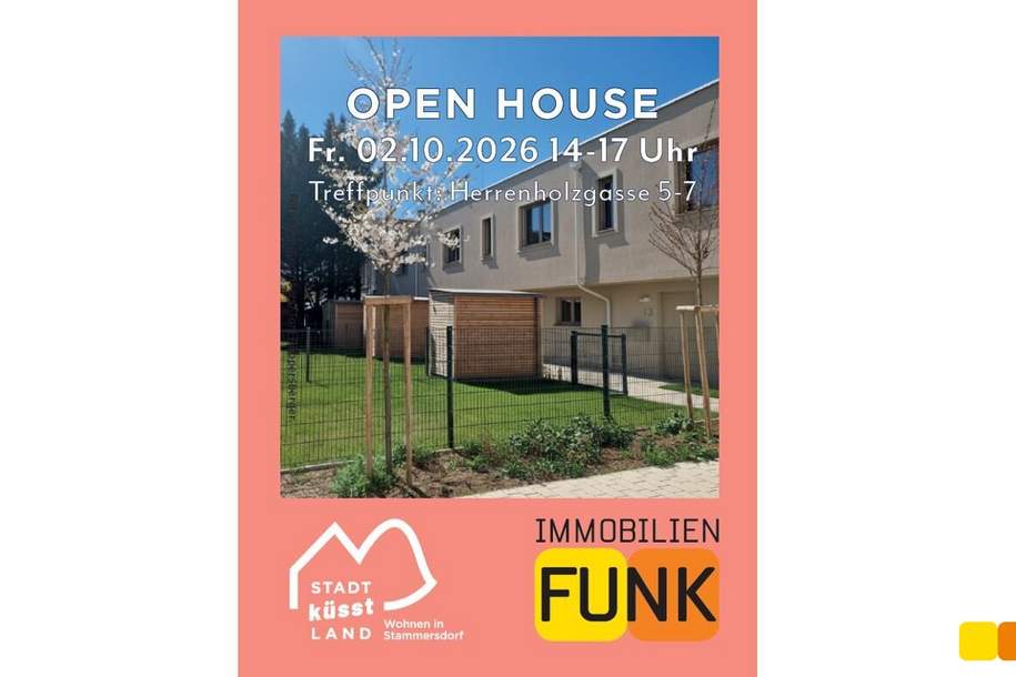 Hallo Familien! Reihenhäuser in Stammersdorf, Haus-kauf, 628.900,€, 1210 Wien 21., Floridsdorf