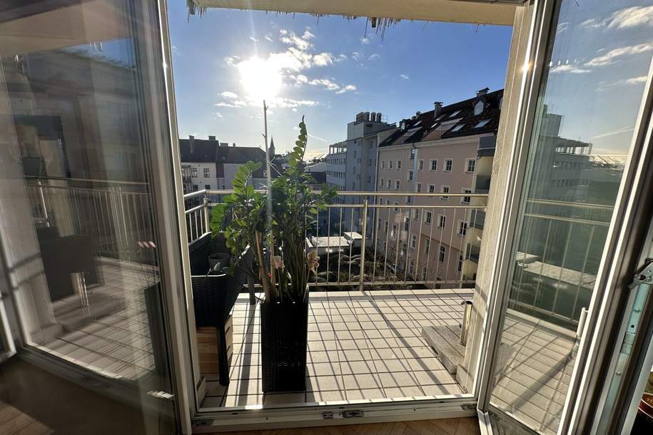 Barrierefreie Stadtwohnung mit Ausblick in zentraler Lage SOFORT VERFÜGBAR für ein Pärchen/Singel, Wohnung-kauf, 4020 Linz(Stadt)