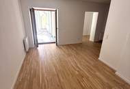 3 Zimmer Altbauwohnung im EG + 1 Terrasse ca. 8,50 m² (mit Gartenblick) in der Storchengasse - nur ca. 3 - 4 Gehminuten zur U-Bahn U4 & U6