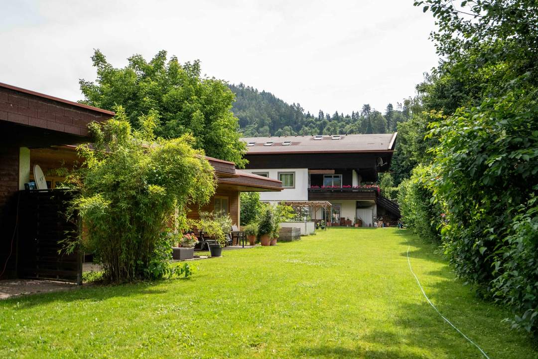 Exklusive Seeliegenschaft mit Bootshaus und Bungalows am Ossiacher See!