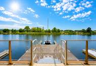 EXKLUSIVES WOHNEN AM WASSER: Fußbodenheizung & Kühldecke I waterline mit Badesteg I Sauna & Fitnessraum I Concierge Service I Luftwärmepumpe