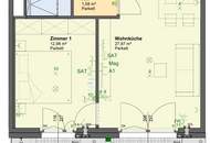 Obere Alte Donau - Neubau Erstbezug - Garten mit Terrasse, provisionsfrei