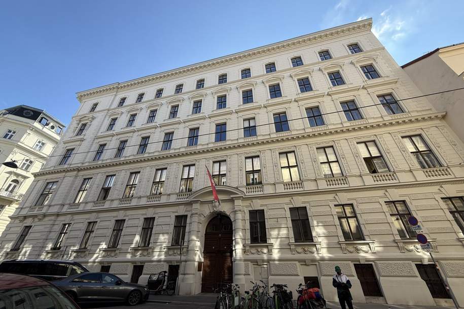 1030! STADTPARKNÄHE: Zentral gelegenes 3 Zimmer-Büro in gepflegtem Altbau!, Gewerbeobjekt-miete, 2.522,12,€, 1030 Wien 3., Landstraße