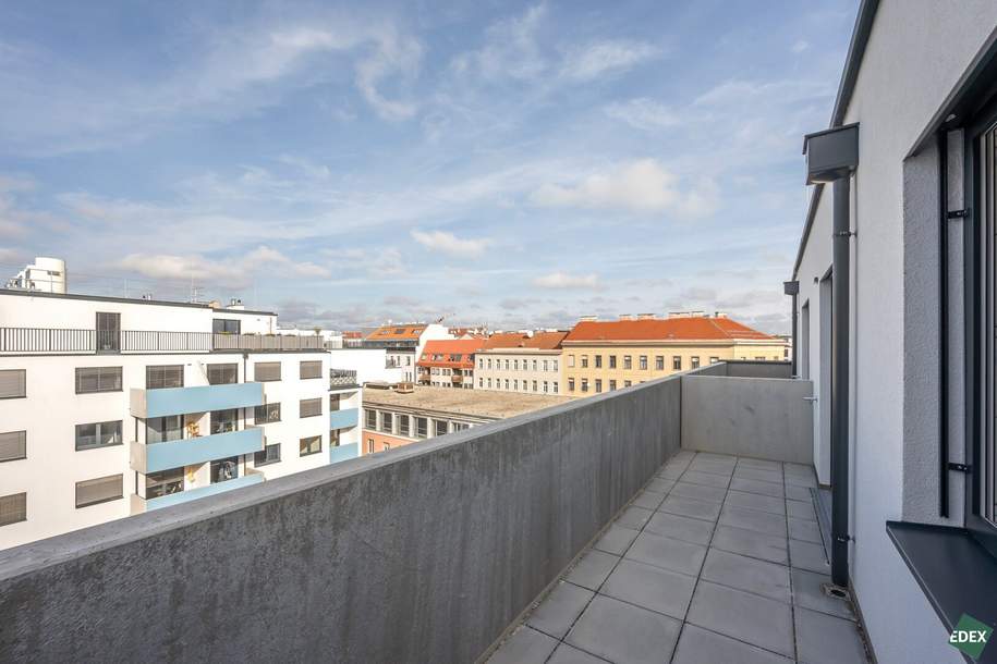 Heller 2-Zimmer-Neubau in Donaunähe, Wohnung-miete, 1.225,01,€, 1200 Wien 20., Brigittenau
