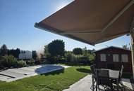 Wohnkomfort trifft Natur – Modernes Holzriegelhaus mit Pool und Garten auf Baurechtsgrund in Krenstetten