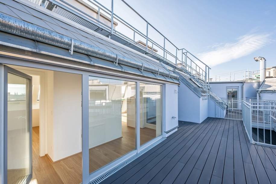 ++NEU++ 3-Zimmer Dachgeschoss-ERSTBEZUG mit Terrasse, perfekte Aufteilung!, Wohnung-kauf, 579.000,€, 1190 Wien 19., Döbling