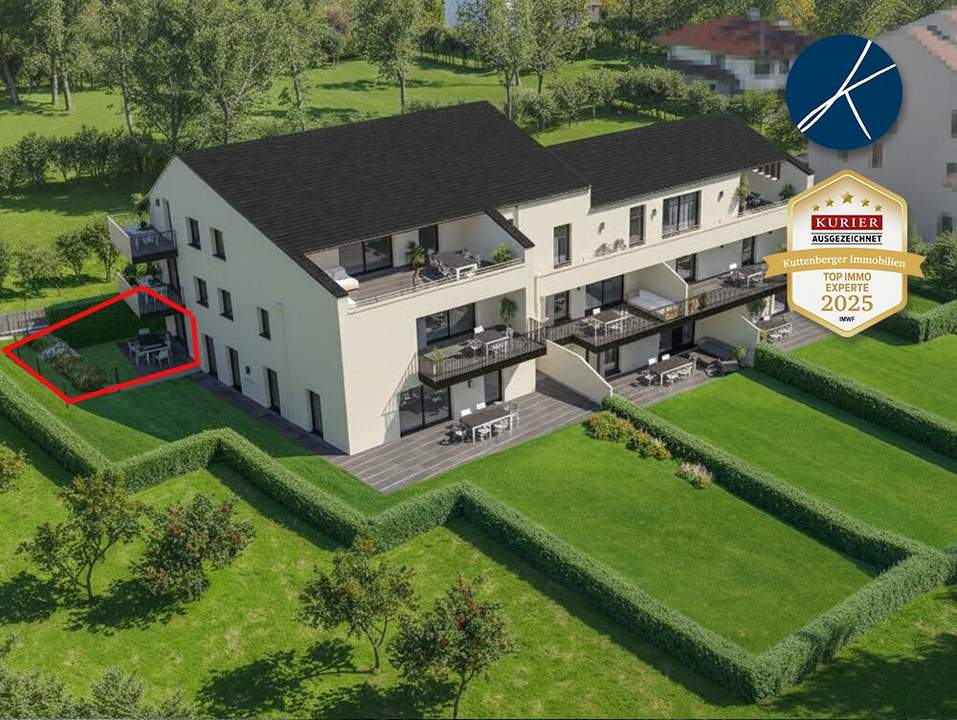 🌻🌼🌺Gartenwohnung mit 58m² Außenflächen (Top 3) - Neubauprojekt am Kremser Steindl