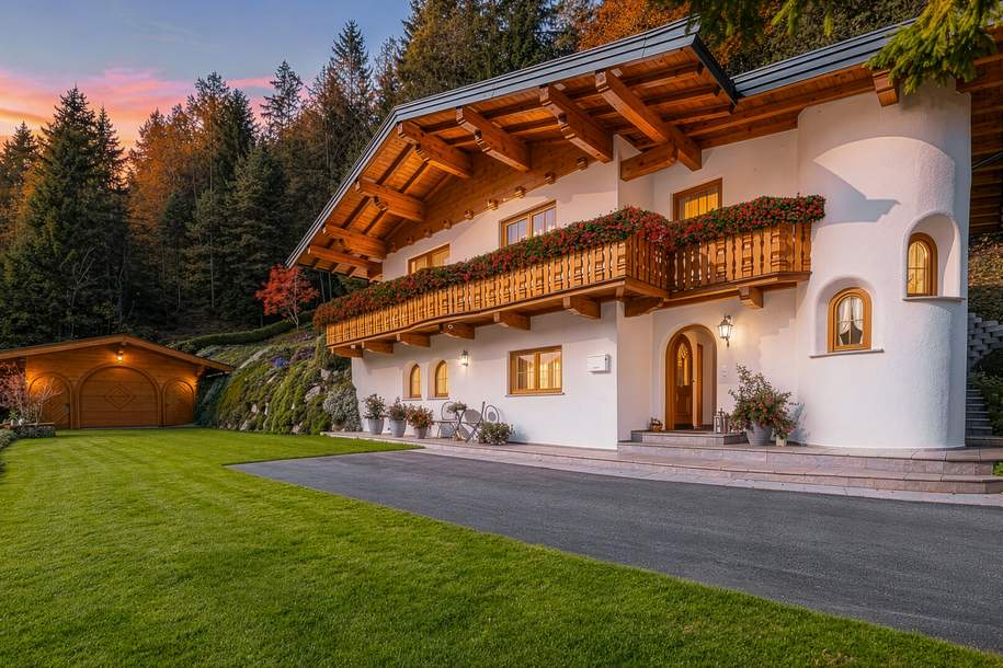 Anwesen in einzigartiger Toplage mit unverbautem Panoramablick, Haus-kauf, 1.390.000,€, 6384 Kitzbühel