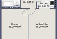 Nächst Yppenmarkt, helle 2 Zimmer Wohnung