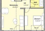 IU – Schöne 2-Zimmer-Wohnung mit Balkon
