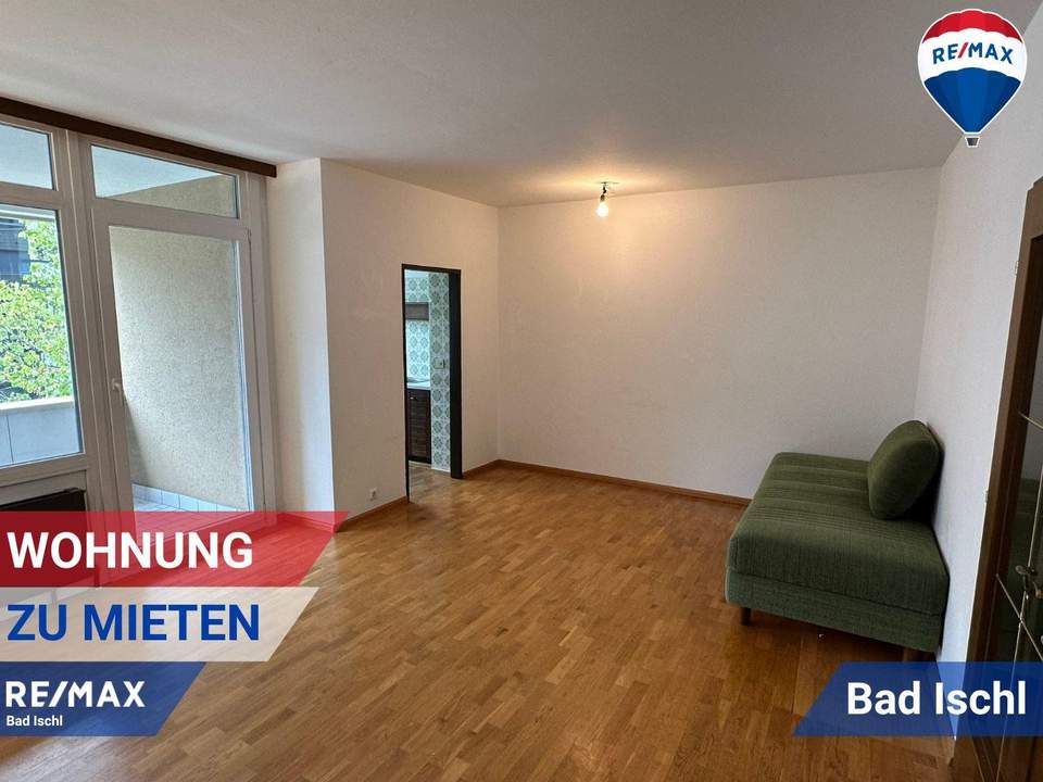 ZWEITWOHNSITZ! - 1-Zimmer-Mietwohnung mit Loggia im Herzen von Bad Ischl