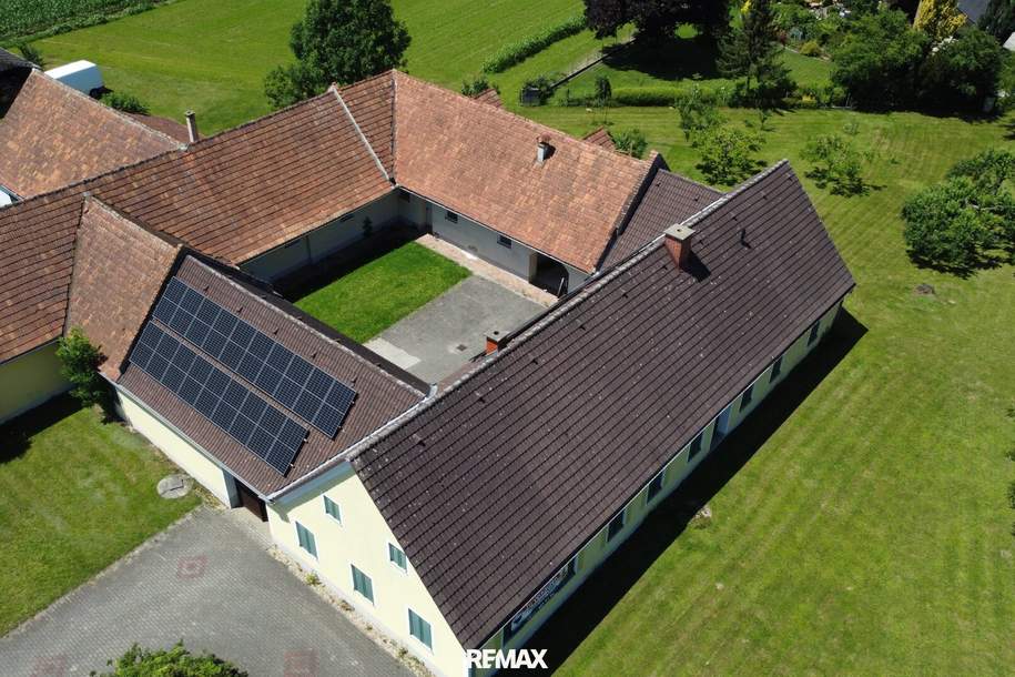 Charmanter Vierkanthof mit großem Potenzial – nahe Feldbach, Haus-kauf, 349.000,€, 8350 Südoststeiermark