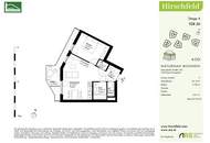 Endlich Platz - geräumige 2.Zimmer-Wohnung mit traumhafter Grünblick-Terrasse im provisionsfreien Erstbezug