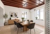 Traumhafte 4-Zimmer Wohnung mit Garten und ausbaubarem Dachgeschoss