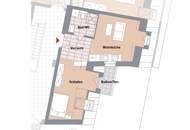 CANAVESE – Erstbezug 2-Zimmer-Dachgeschosswohnung mit Balkon, Liesing – PROVISIONSFREI