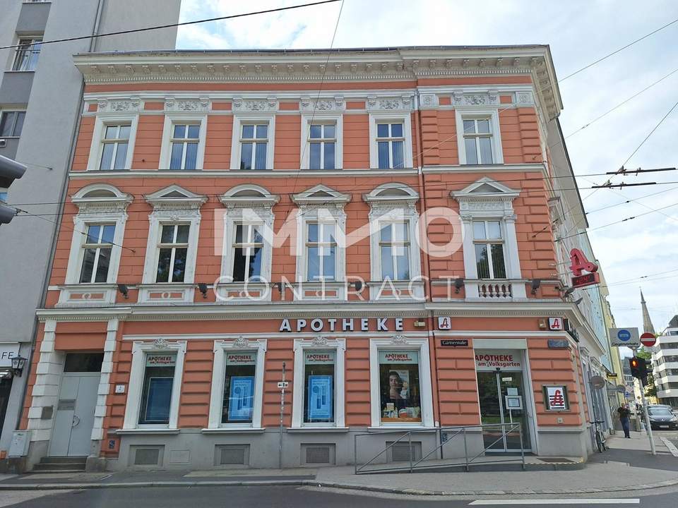 ** NEUER PREIS** Repräsentatives Büro mit Blick auf den Volksgarten