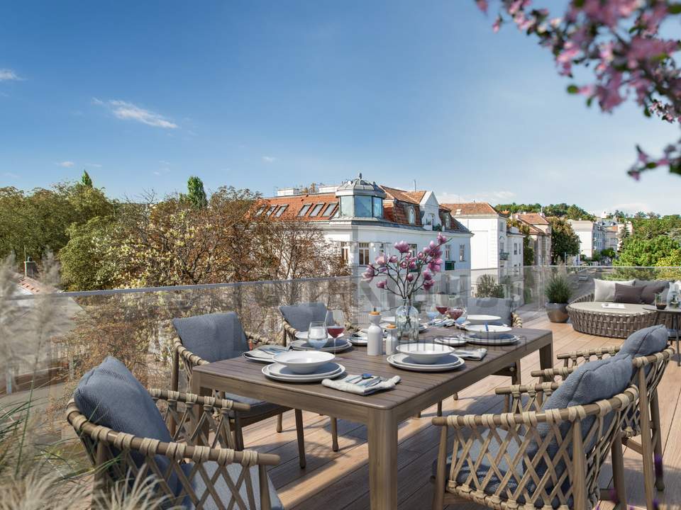 PENTHOUSE MIT PANORAMA-DACHTERRASSE IN ABSOLUTER BESTLAGE VON 1190