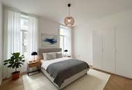 1090! Prachtvolle 4-Zimmer ALTBAU-Wohnung mit 2 Bädern + BALKON!