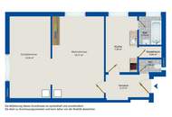 Klinik Hietzing - Helle 2-Zimmer-Wohnung mit Weitblick &amp; Grünruhelage