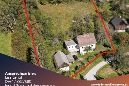 Einfamilienhaus in Waldbach mit tollen Voraussetzungen für Tierhaltung, Haus-kauf, 199.000,€, 8250 Hartberg-Fürstenfeld