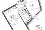 Investment oder Eigennutzung - sonnige 2-Zimmer-Balkonwohnung ERSTBEZUG!