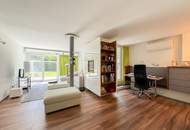 Pötzleinsdorf: Luxuriöse Wohnung mit Panorama-Blick, Wellnessoase & Gartenidylle