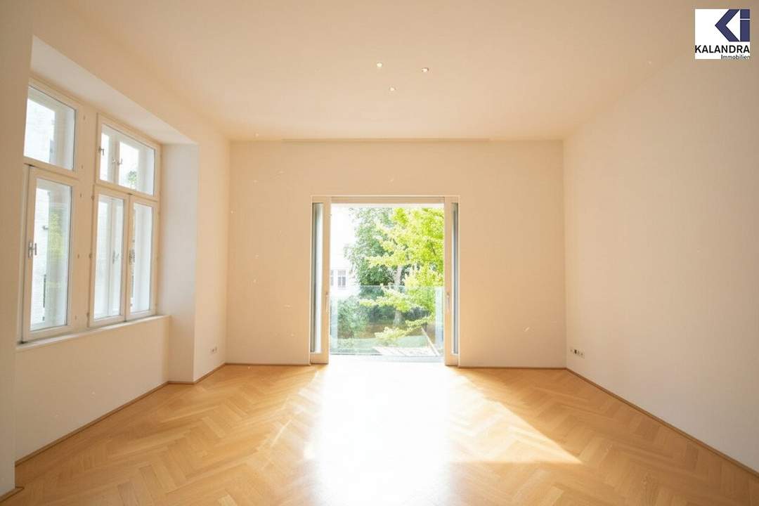 360° TOUR - GENERALSANIERTE ALTBAUWOHNUNG im PRATERCOTTAGE