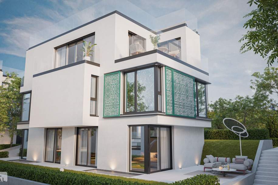 VILLE NEUVE Lebensqualität pur, Luxusvilla in Neustift, Haus-kauf, 1190 Wien 19., Döbling