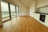 Leben, wo andere die Freizeit verbringen! Wunderschöner Weitblick mit tollem Balkon! Donauinsel!