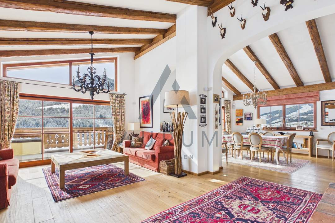 Dachgeschoss-Maisonette in sonniger Panoramalage