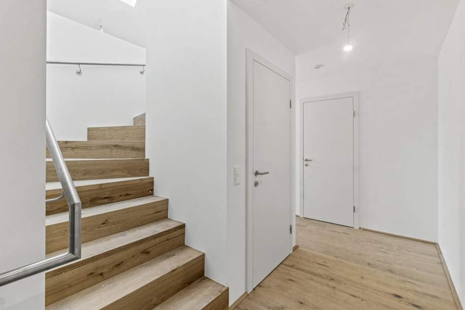 ++ DG-MAISONETTE mit WEITBLICK ++ im PROJEKT KARL74, Wohnung-kauf, 660.000,€, 1220 Wien 22., Donaustadt