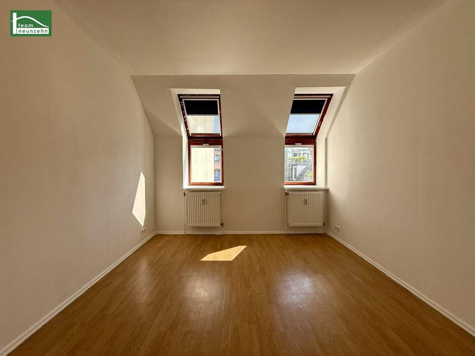 3-Zimmer-Maisonettewohnung mit Terrasse und Einbauküche - 1150 Wien - ab sofort beziehbar!
