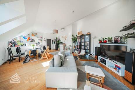Beeindruckende 4-Zimmer Dachgeschosswohnung mit Balkon, Wohnung-miete, 1.992,59,€, 1140 Wien 14., Penzing