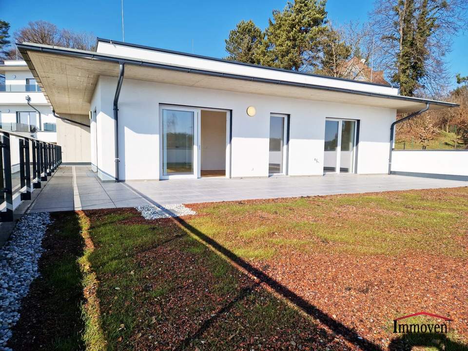 FINANZIERUNGSAKTION* - Erstbezug und Ruhelage in Mariatrost: moderne 4-Zimmerwohnung mit Terrasse, mit Garten und 2 Tiefgaragenplätze