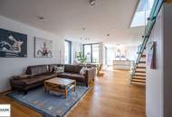 Einzigartige DG-Wohnung mit Loft-Charakter und Terrassen (rd. 165m²) inkl. atemberaubendem Fernblick