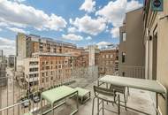 Design Loft auf 2 Etagen mit Balkon und Terrasse in der Brotfabrik Wien!