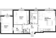 30m² TERRASSENFLÄCHE - klimatisierte 3 Zimmer Neubauwohnung in der Koloniestraße