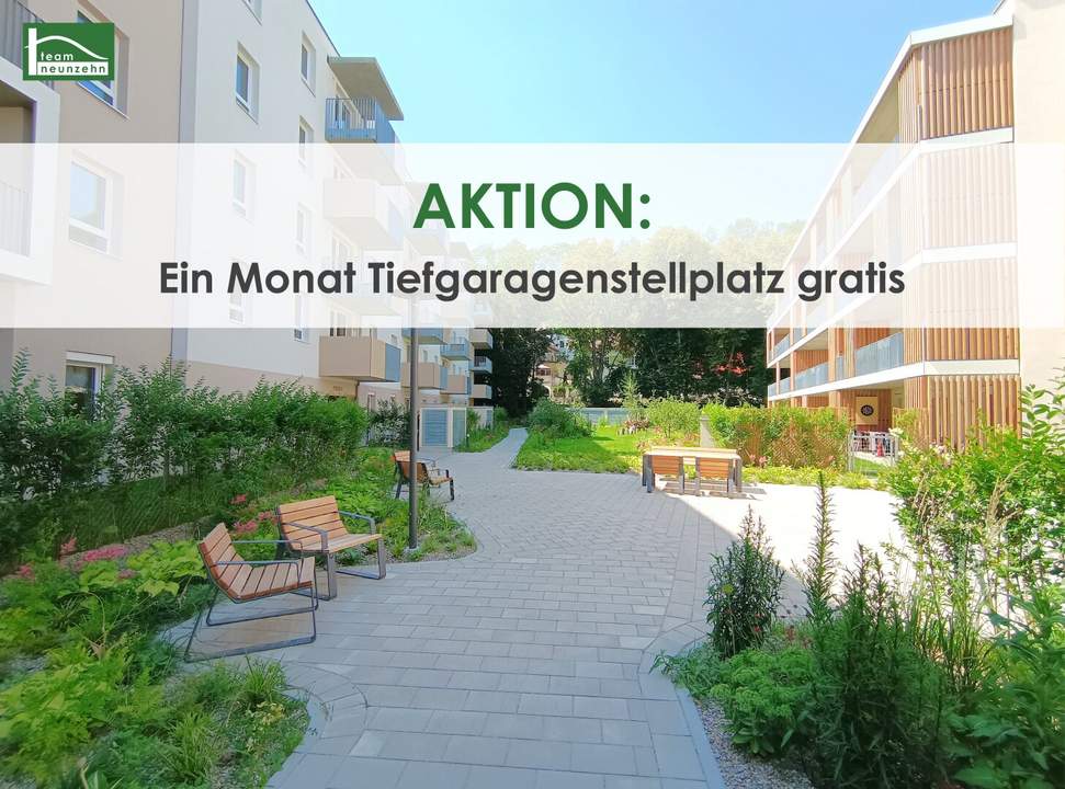 +AKTION!+ Moderne 3-Zimmer-Wohnung mit hochwertiger Ausstattung - Steingötterhof: Stadt trifft Natur