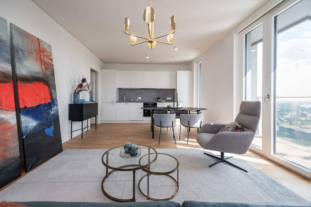 ERSTBEZUG IN DER NEUEN DONAUSTADT | MIETBEGINN AB 1. APRIL | 1,5 ZIMMER | BALKON | VIENNA TWENTYTWO