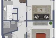 Attraktive 2-Zimmer-Erdgeschosswohnung mit Parkplatz in St. Pölten-Radlberg zur Miete