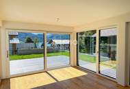 Große Südterrasse & Garten – moderne EG-Wohnung – SEE.LEBEN Mondsee