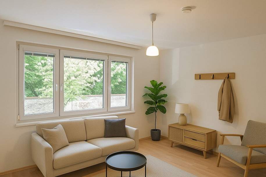 Direkt am Augarten: Schöne 2,5-Zimmer-Wohnung mit separater Küche, Wohnung-kauf, 299.000,€, 1020 Wien 2., Leopoldstadt