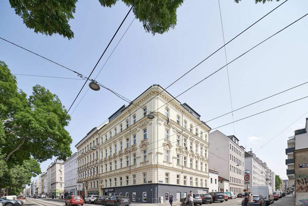 Investieren mit Plan: Unbefristet vermietete 2 Zimmer Altbauwohnung – 4,30 % Rendite