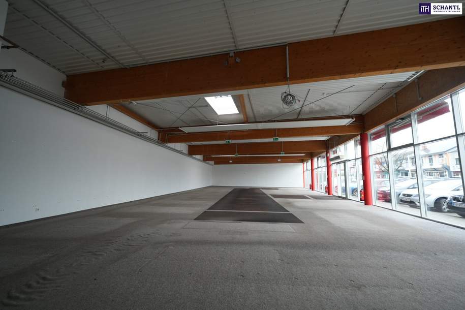 Großzügige Geschäftsfläche in frequentierter Lage von Deutschlandsberg für Einzelhandel, Showroom oder Dienstleistung, Gewerbeobjekt-miete, 4.107,06,€, 8530 Deutschlandsberg